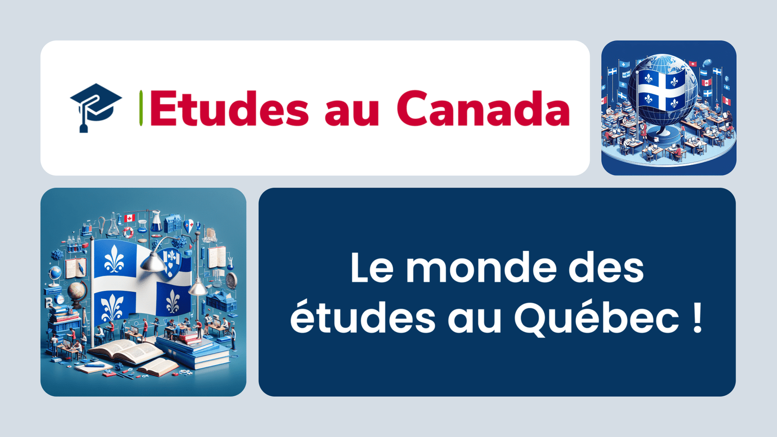 Le monde des études au Québec Études bourses et universités