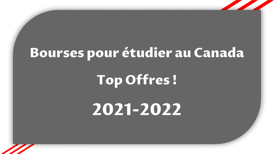 Bourses pour étudier au Canada