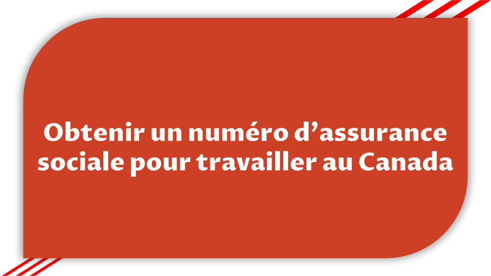 comment faire pour avoir un numero d'assurance social