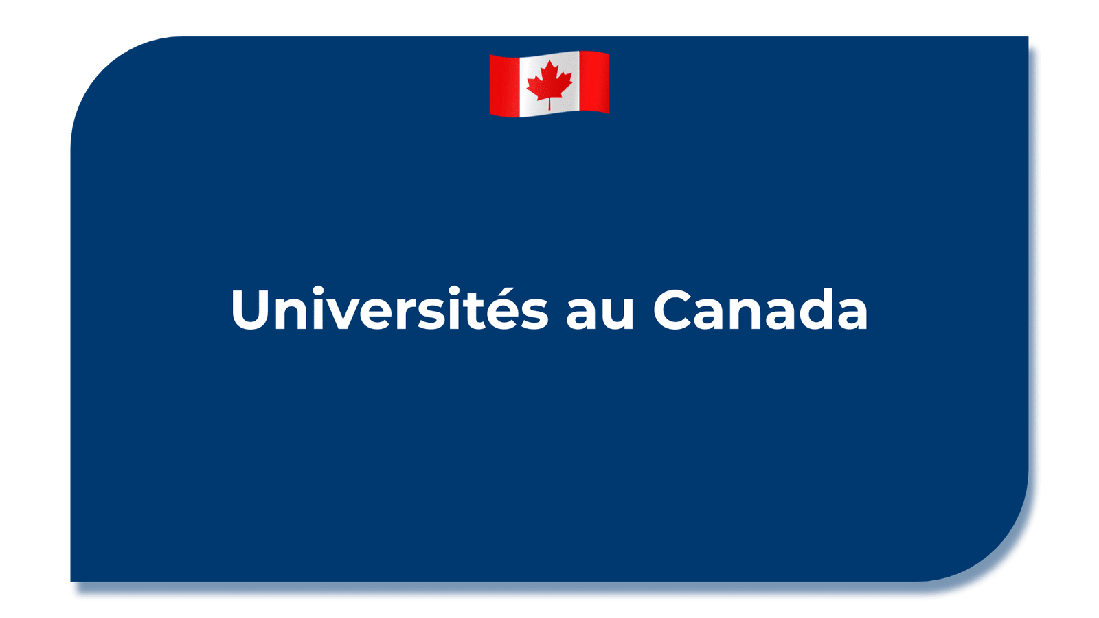 Universités au Canada