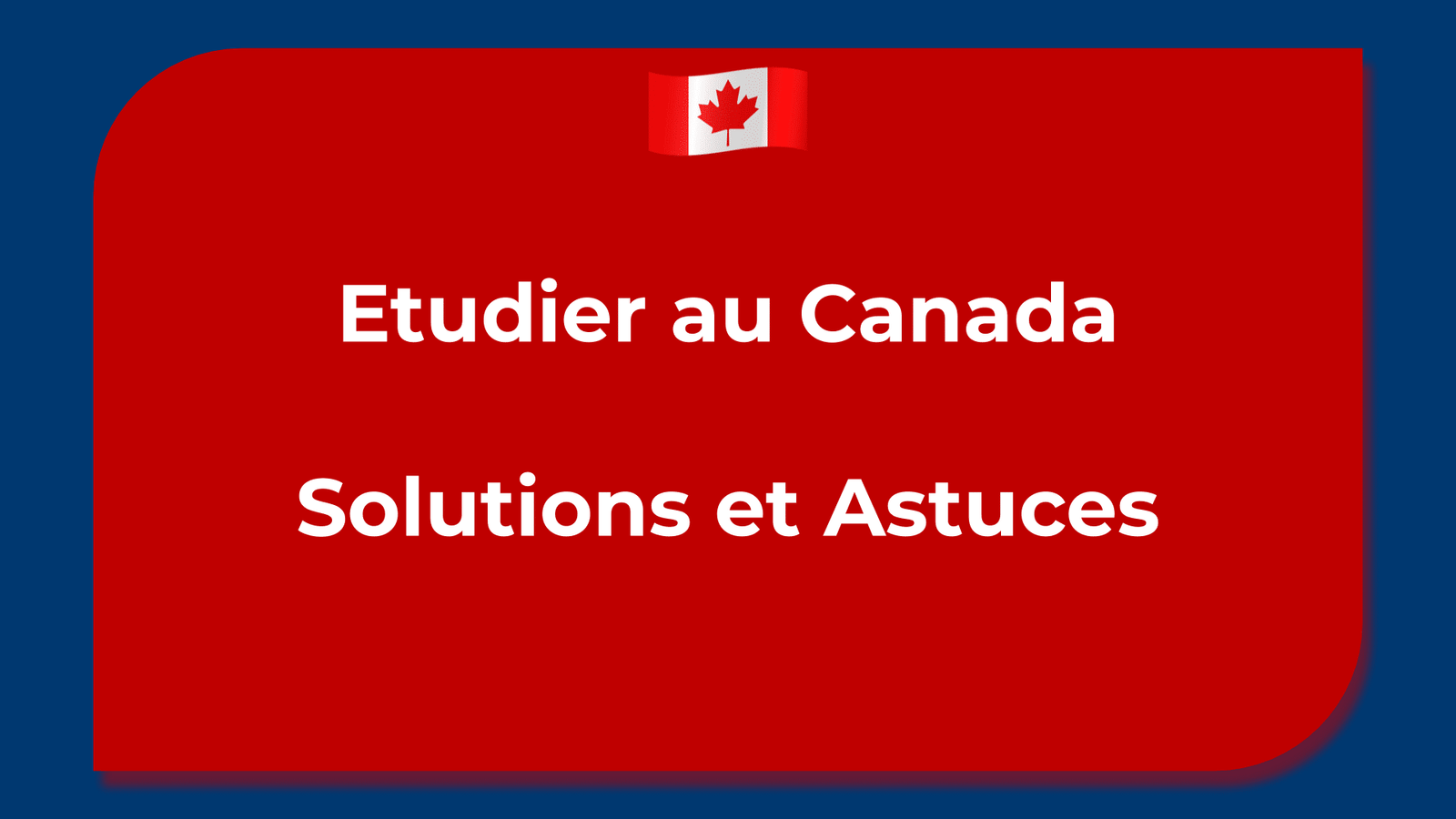 étudier au Canada
