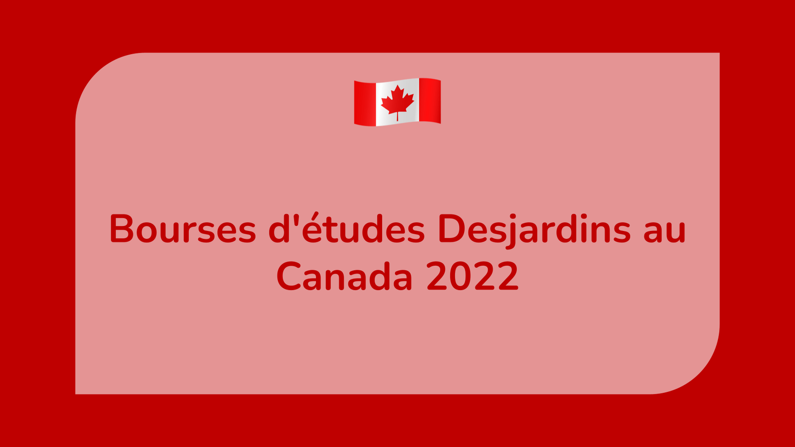 Bourses d'études Desjardins