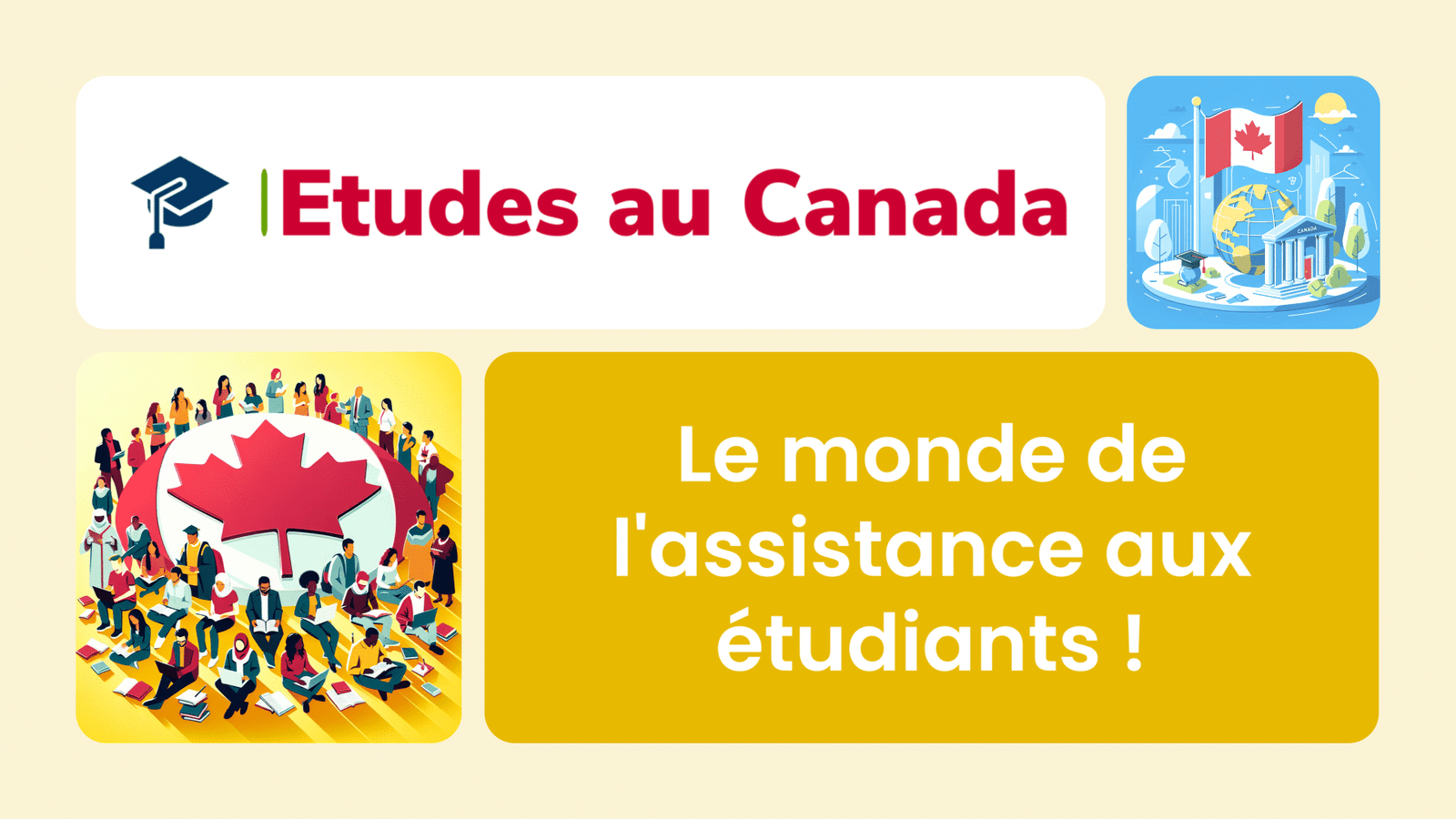 Le monde de l'assistance aux étudiants ! Support et informations