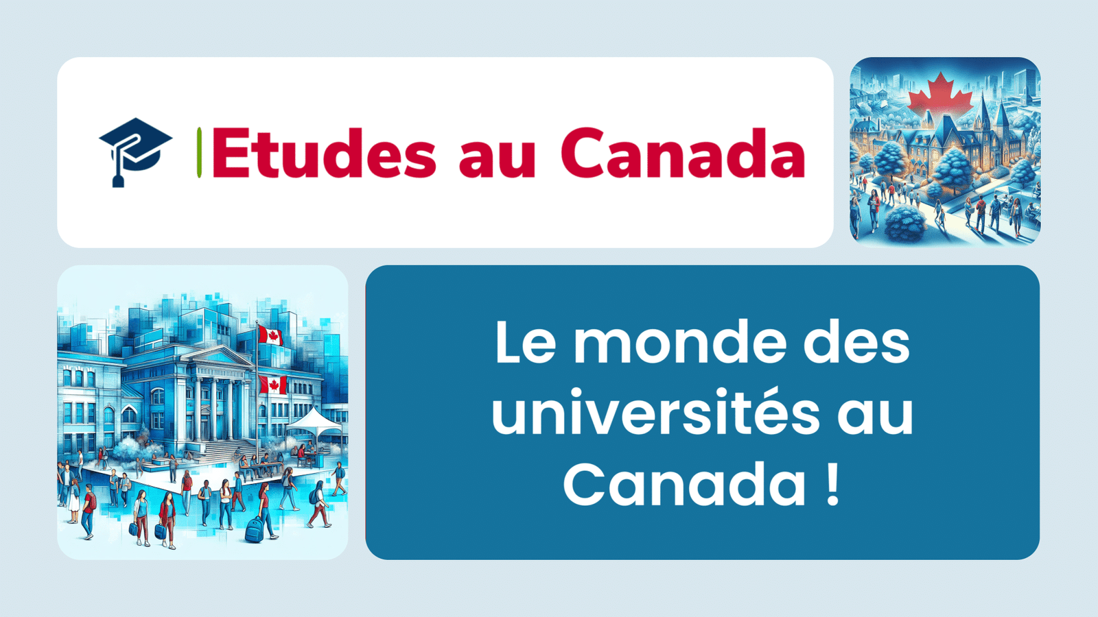 Le monde des universités au Canada !